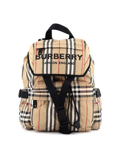 burberry print backpack
